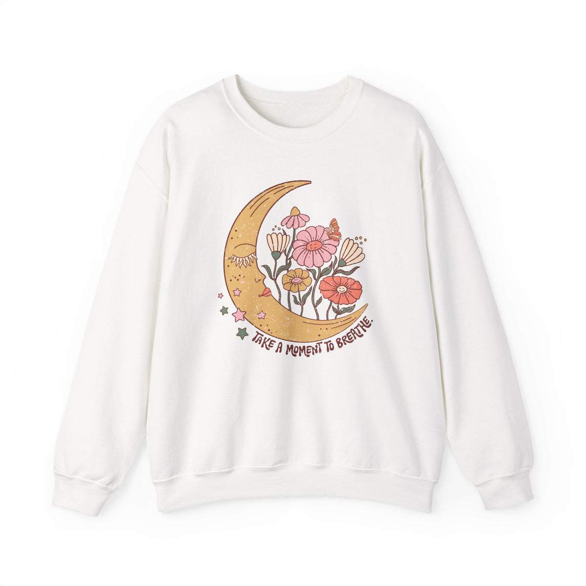 Take A Moment To Breath | Boho | Crewneck