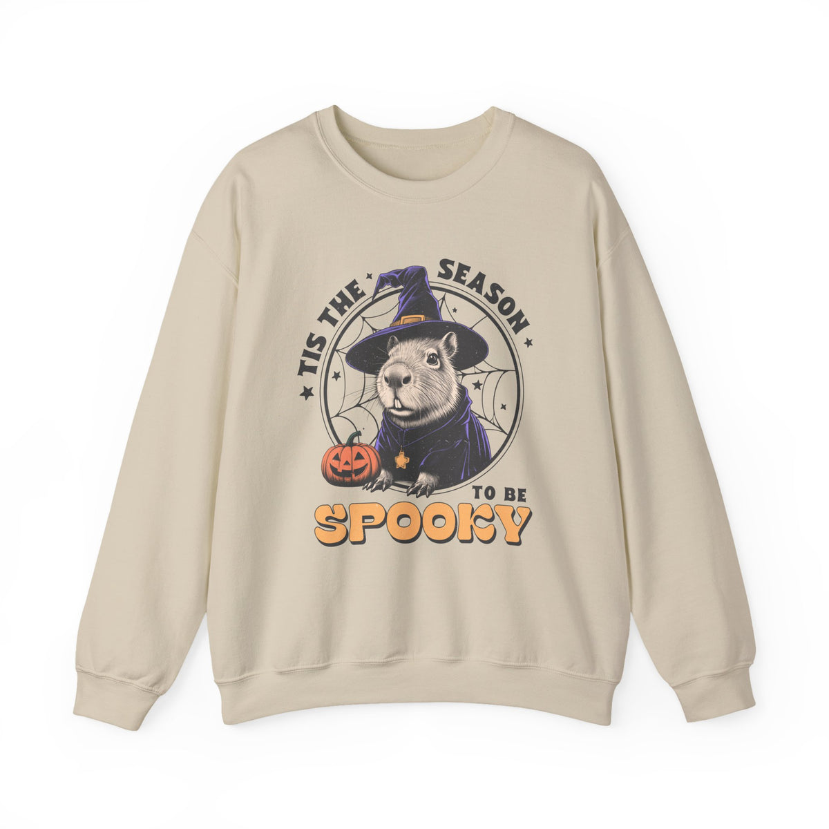 Tis The Season To Be Spooky | Capybara | Halloween | Crewneck