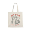 Book Dragon Not Worm | Book Lover | Tote Bag