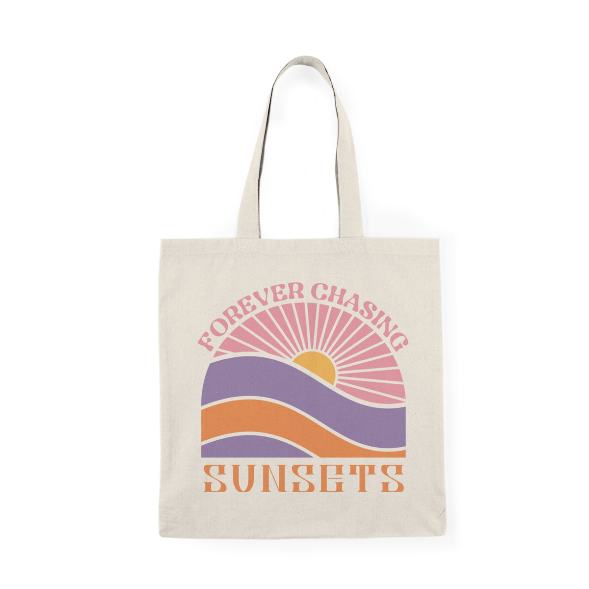 Forever Chasing Sunsets | Beach | Summer | Tote Bag