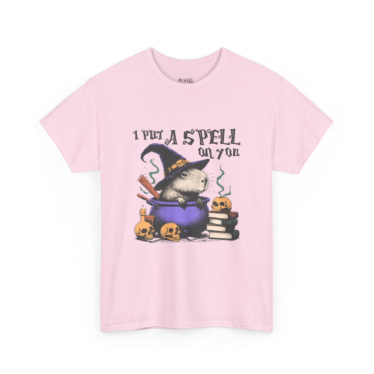 I Put A Spell On You | Capybara | Halloween | T-Shirt