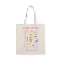 First Coffee Then Haunt | Halloween Coffee | Tote Bag