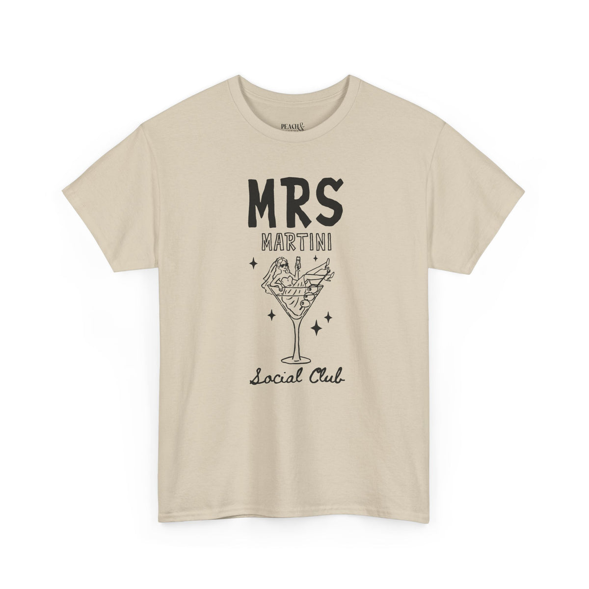 Mrs Martini | The Bride | Bachelorette | T-Shirt
