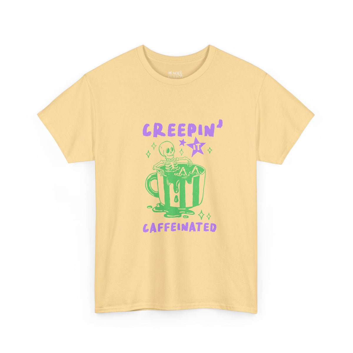 Creepin It Caffeinated | Halloween Coffee | T-Shirt