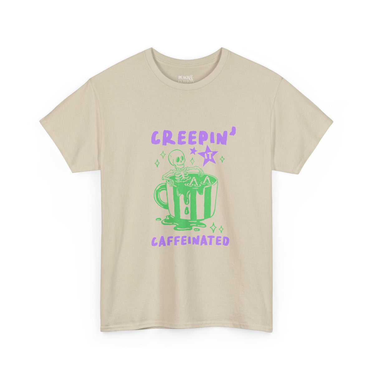 Creepin It Caffeinated | Halloween Coffee | T-Shirt