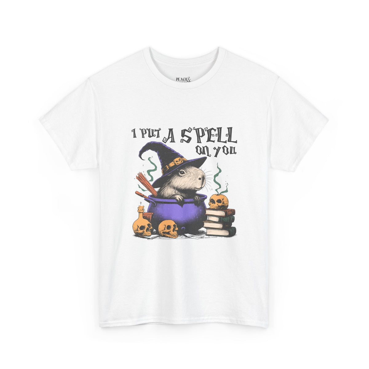 I Put A Spell On You | Capybara | Halloween | T-Shirt