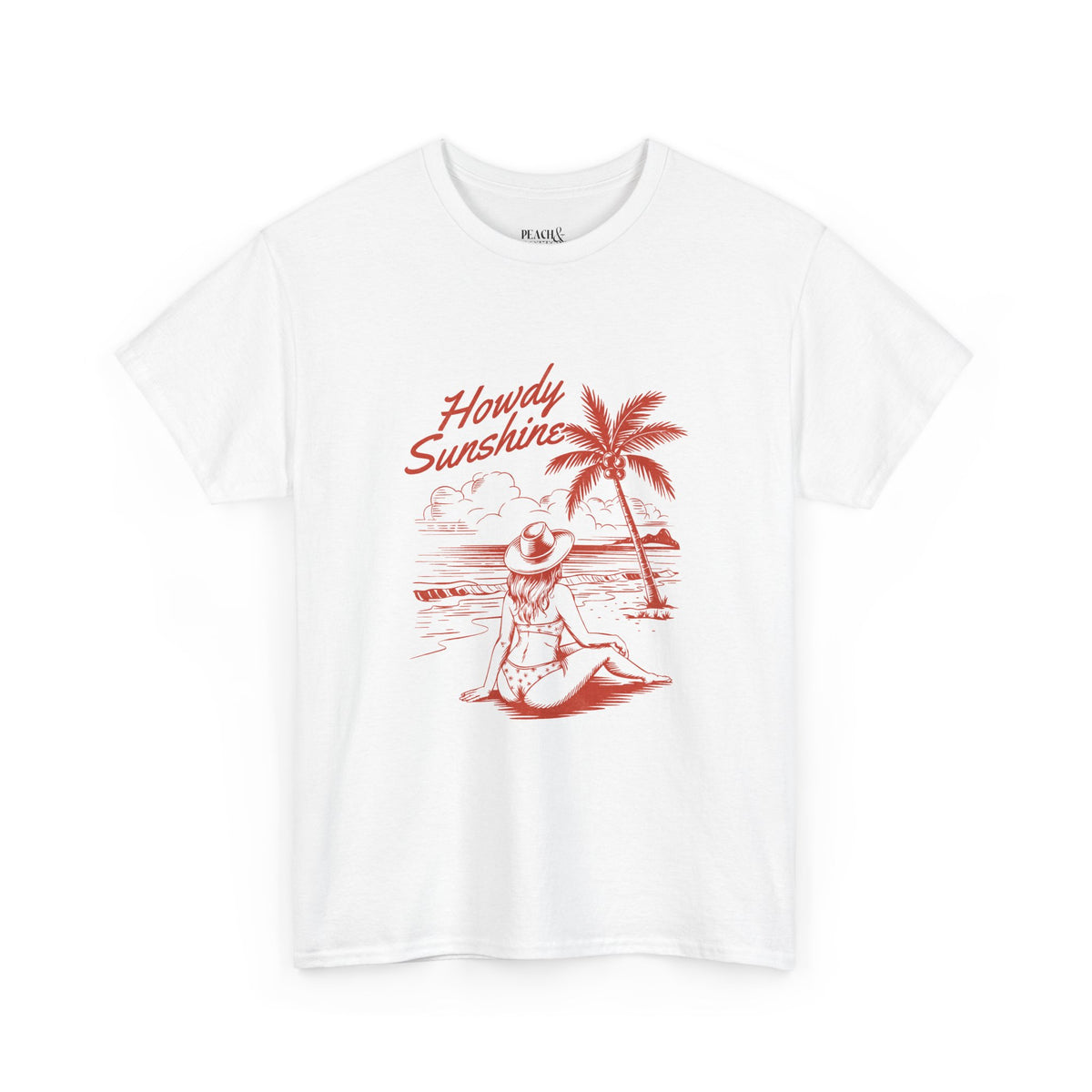 Howdy Sunshine | Salty Cowgirl | Summer | T-Shirt