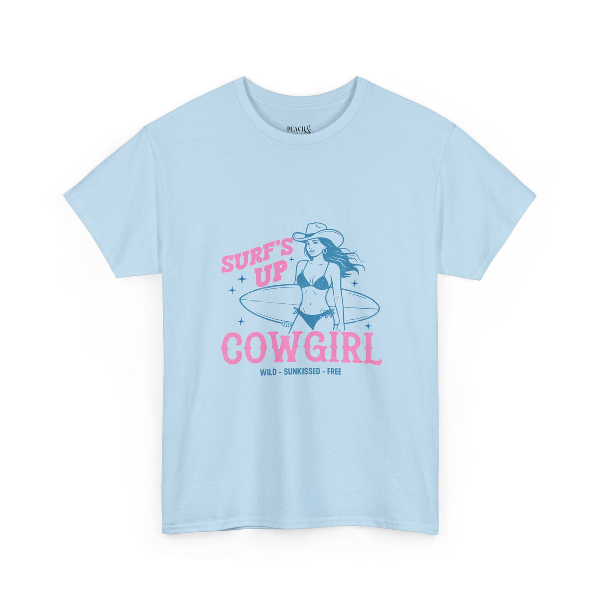 Surf's Up | Salty Cowgirl | Summer | T-Shirt
