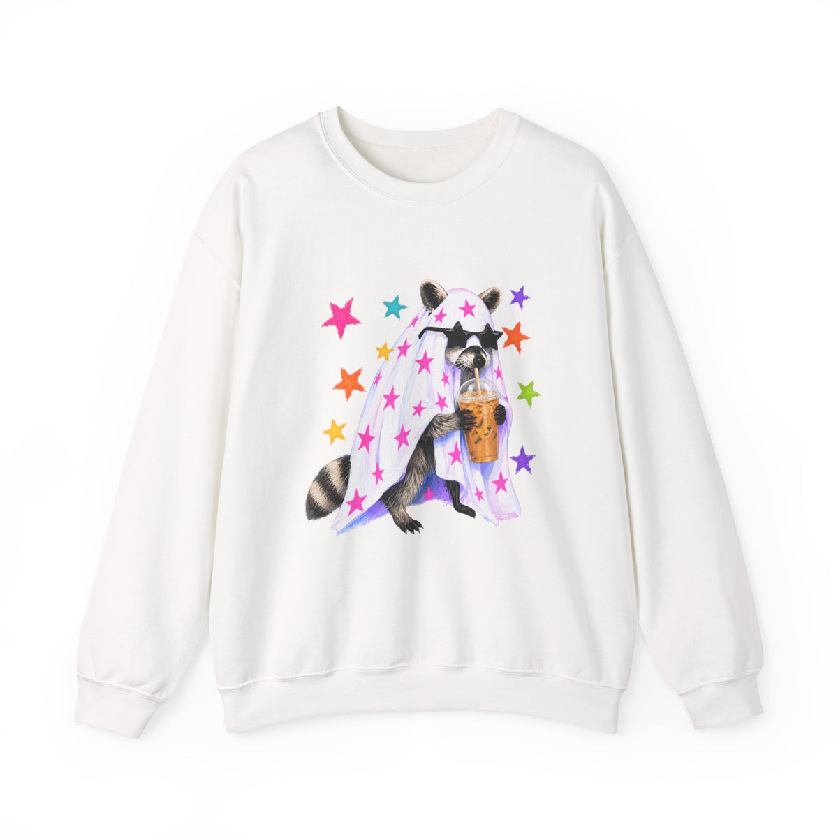 Ghost Racoon | Halloween | Crewneck
