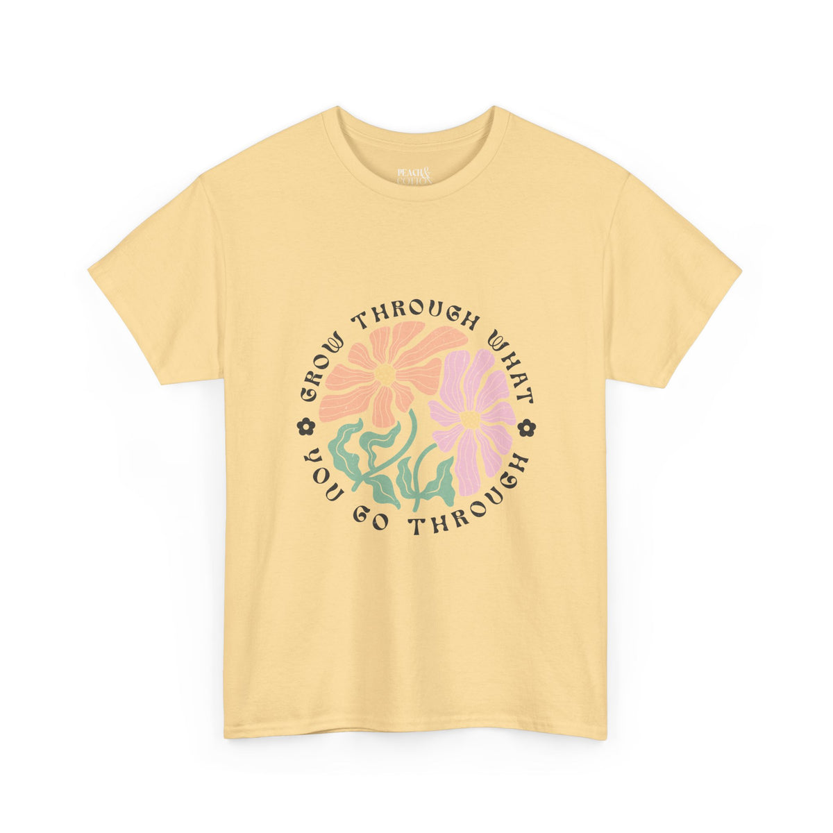 Grow Through What You Go Through  | Boho | Summer | T-Shirt