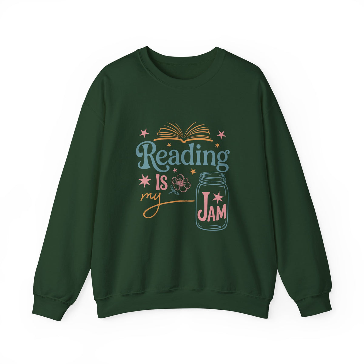 Reading Is My Jam | Book Lover | Crewneck