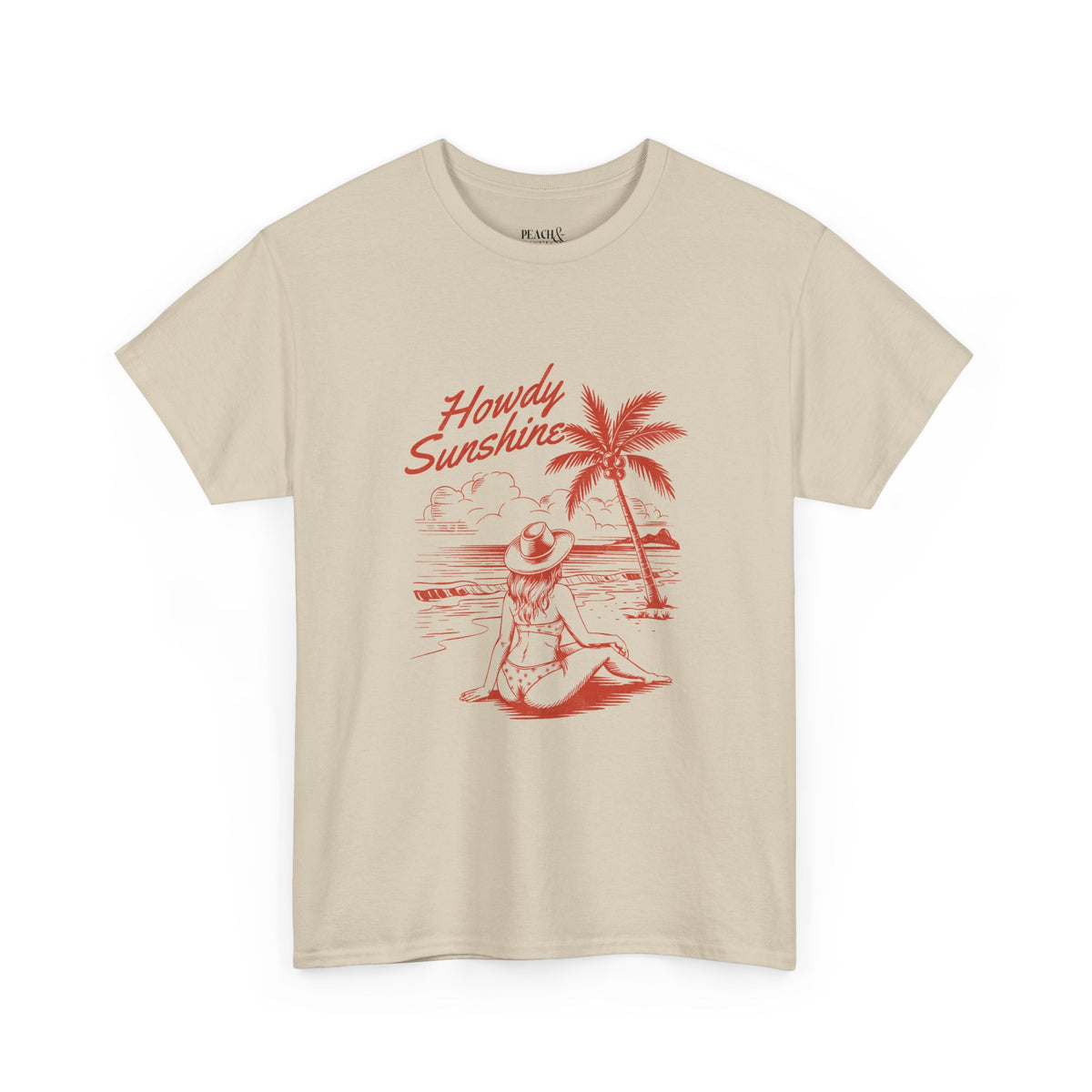 Howdy Sunshine | Salty Cowgirl | Summer | T-Shirt
