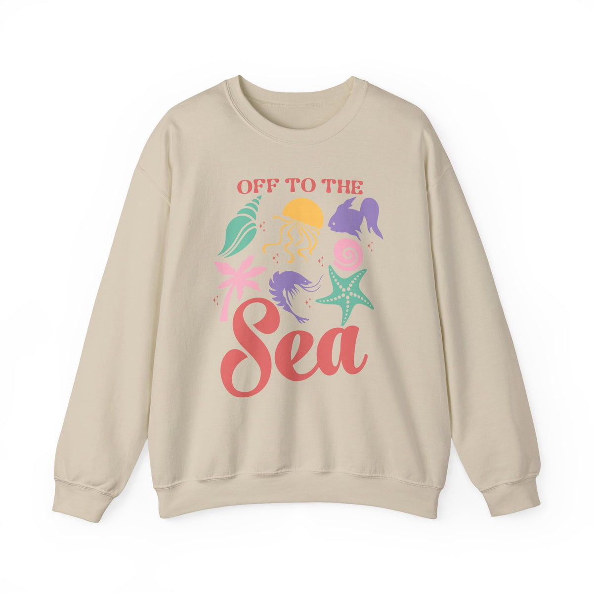 Off To The Sea | Beach | Summer | Crewneck