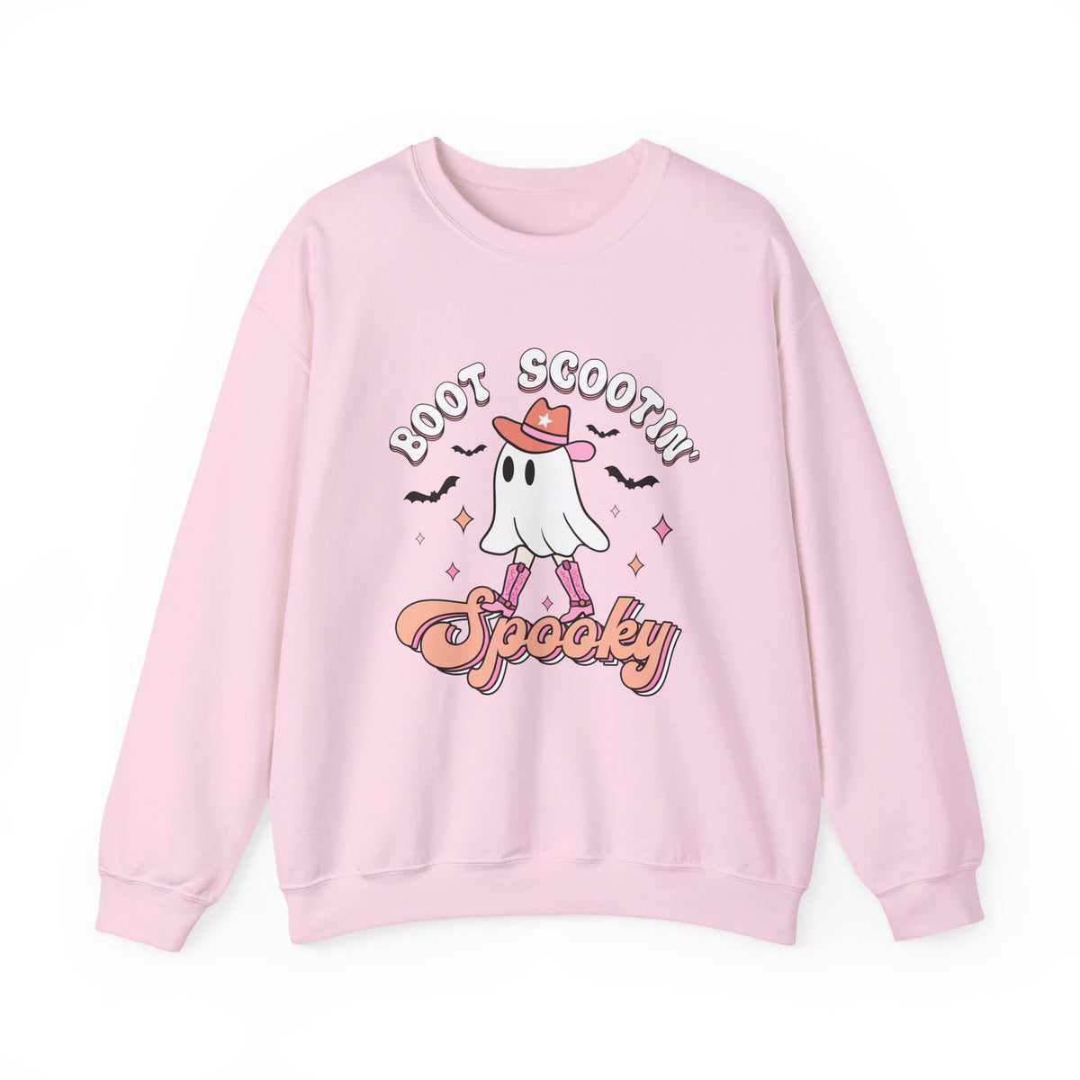 Boot Scootin' Spooky | Ghost | Halloween | Crewneck