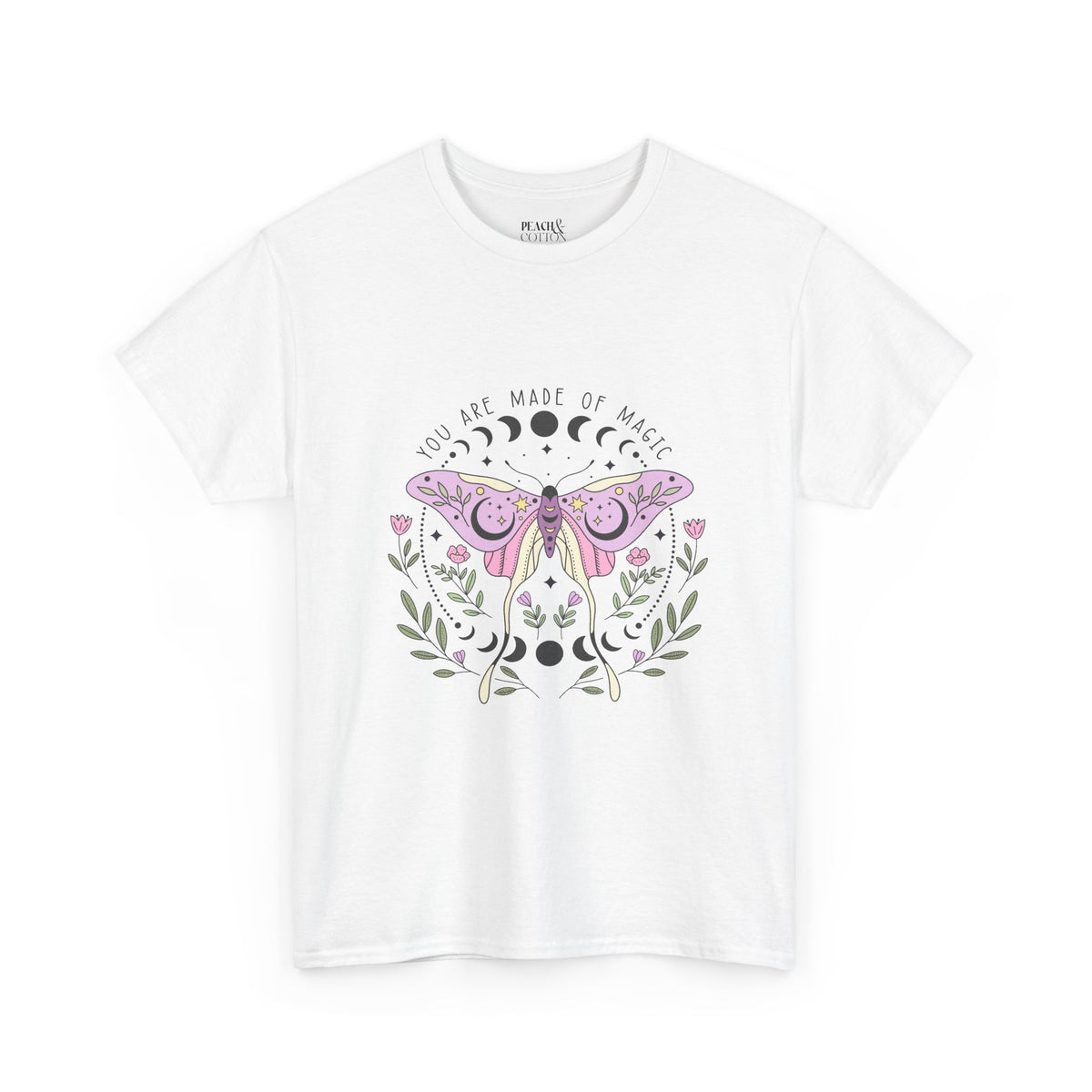 You Are Made Of Magic | Moth Butterfly | Summer | T-Shirt