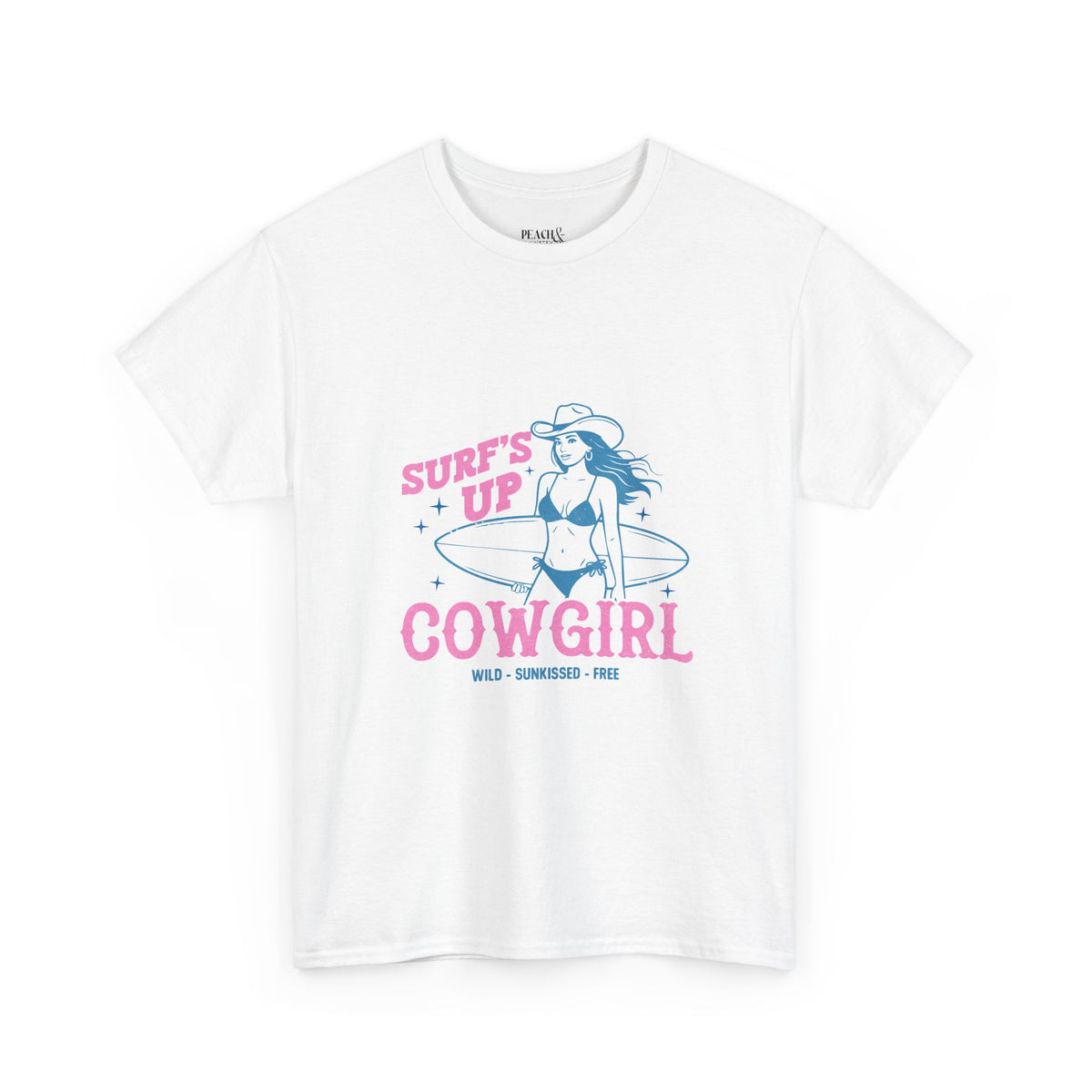 Surf's Up | Salty Cowgirl | Summer | T-Shirt