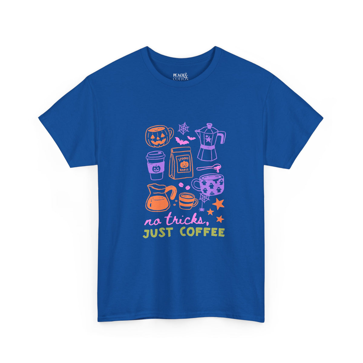 No Tricks Just Coffee | Halloween Coffee | T-Shirt