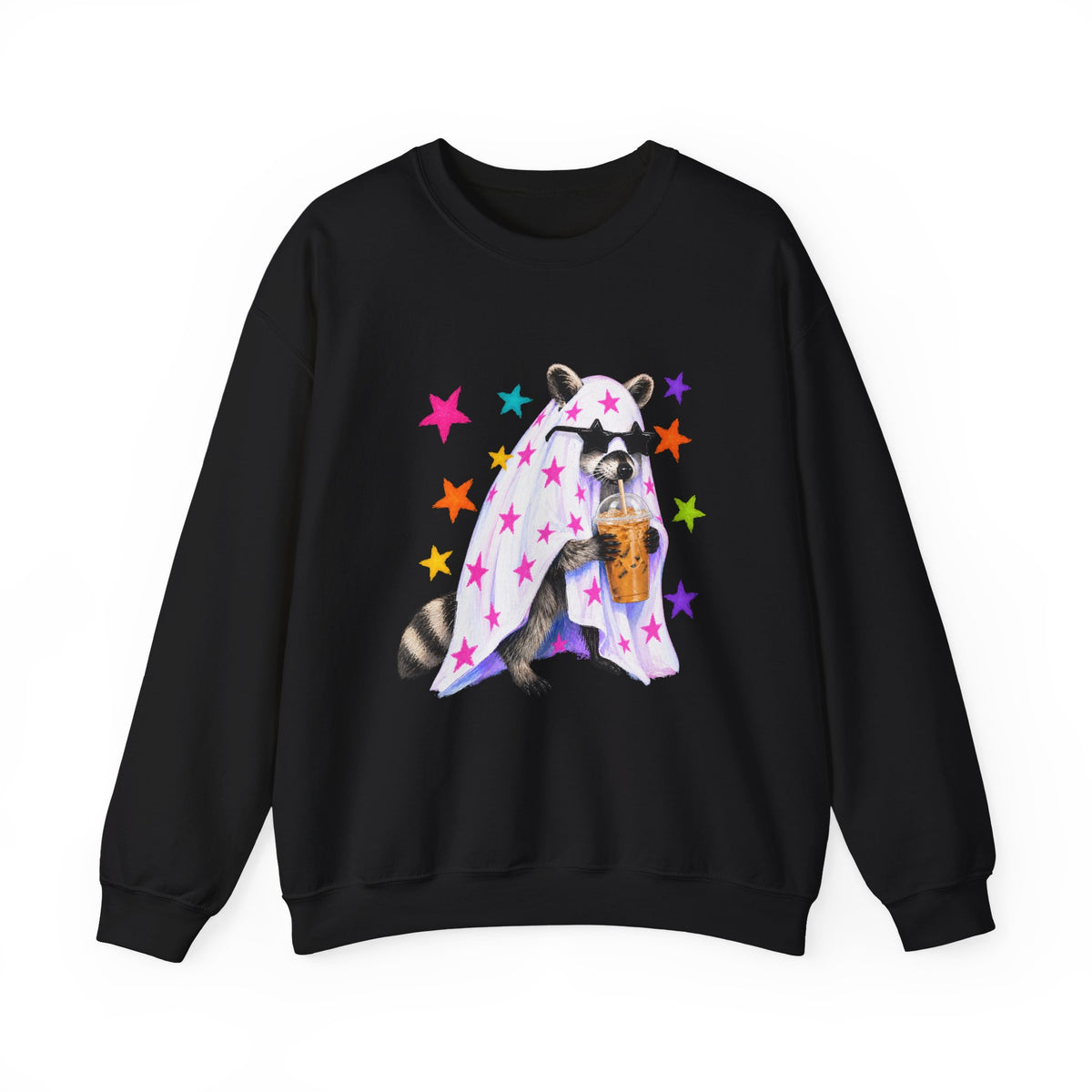 Ghost Racoon | Halloween | Crewneck