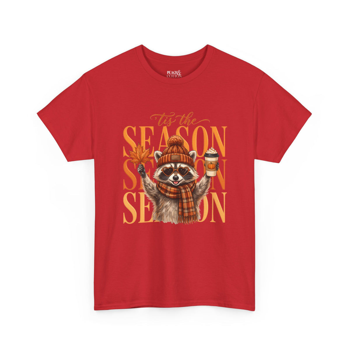 Tis The Season | Racoon | Fall | T-Shirt
