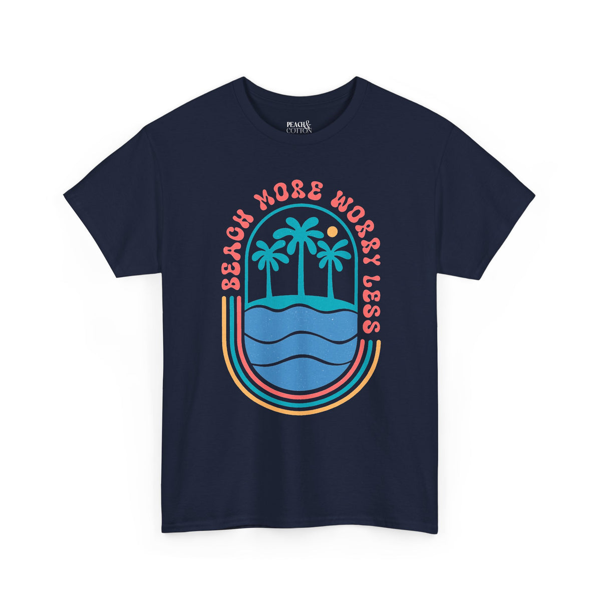 Beach More Worry Less | Summer Boho | T-Shirt