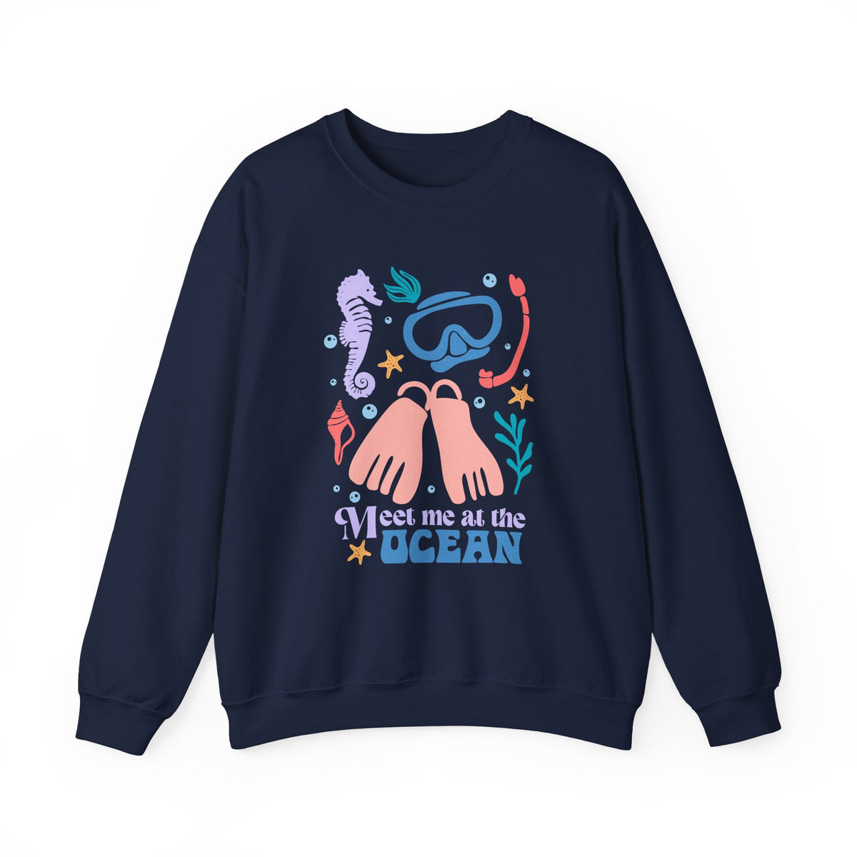 Meet Me At The Ocean | Summer Boho | Crewneck