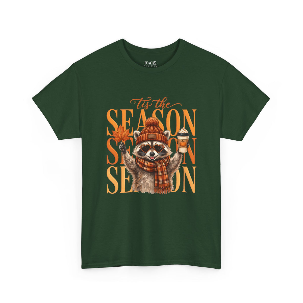 Tis The Season | Racoon | Fall | T-Shirt