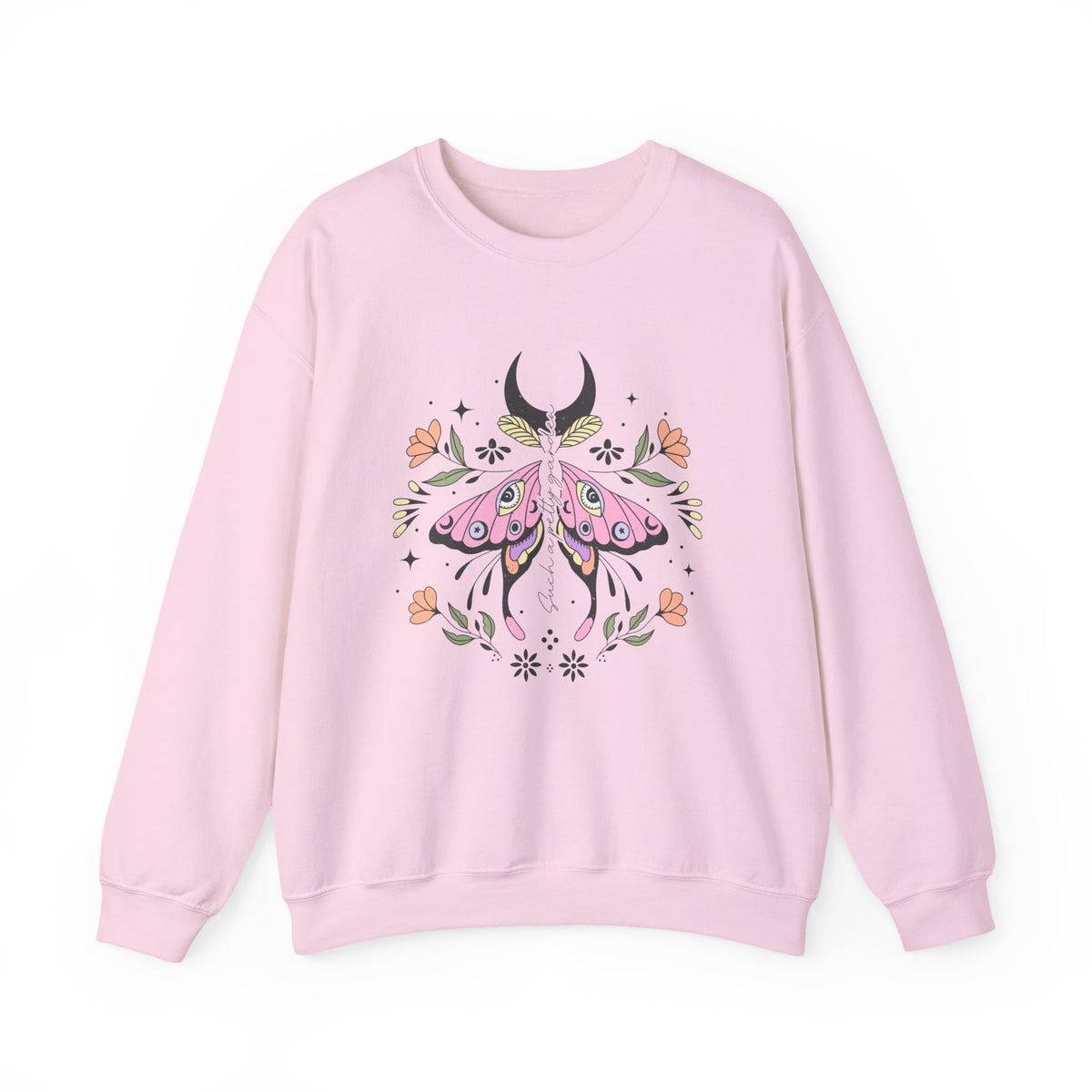 Pretty Garden | Moth Buttefly | Summer | Crewneck