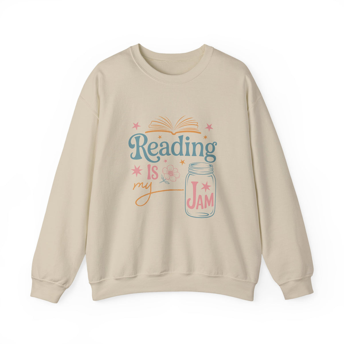 Reading Is My Jam | Book Lover | Crewneck