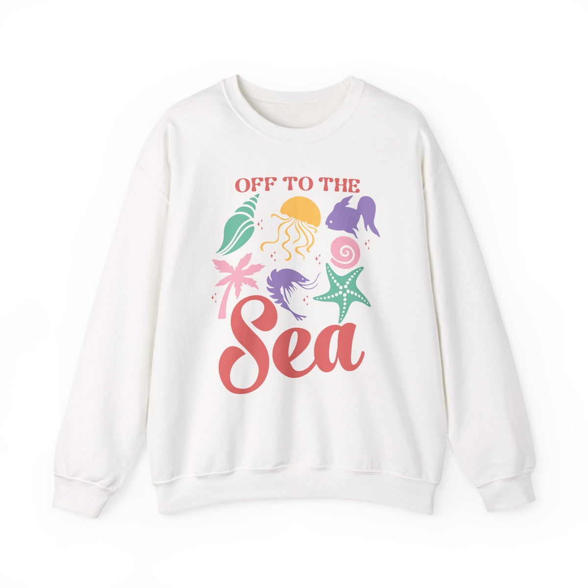 Off To The Sea | Beach | Summer | Crewneck