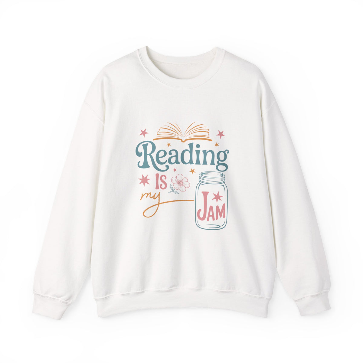 Reading Is My Jam | Book Lover | Crewneck
