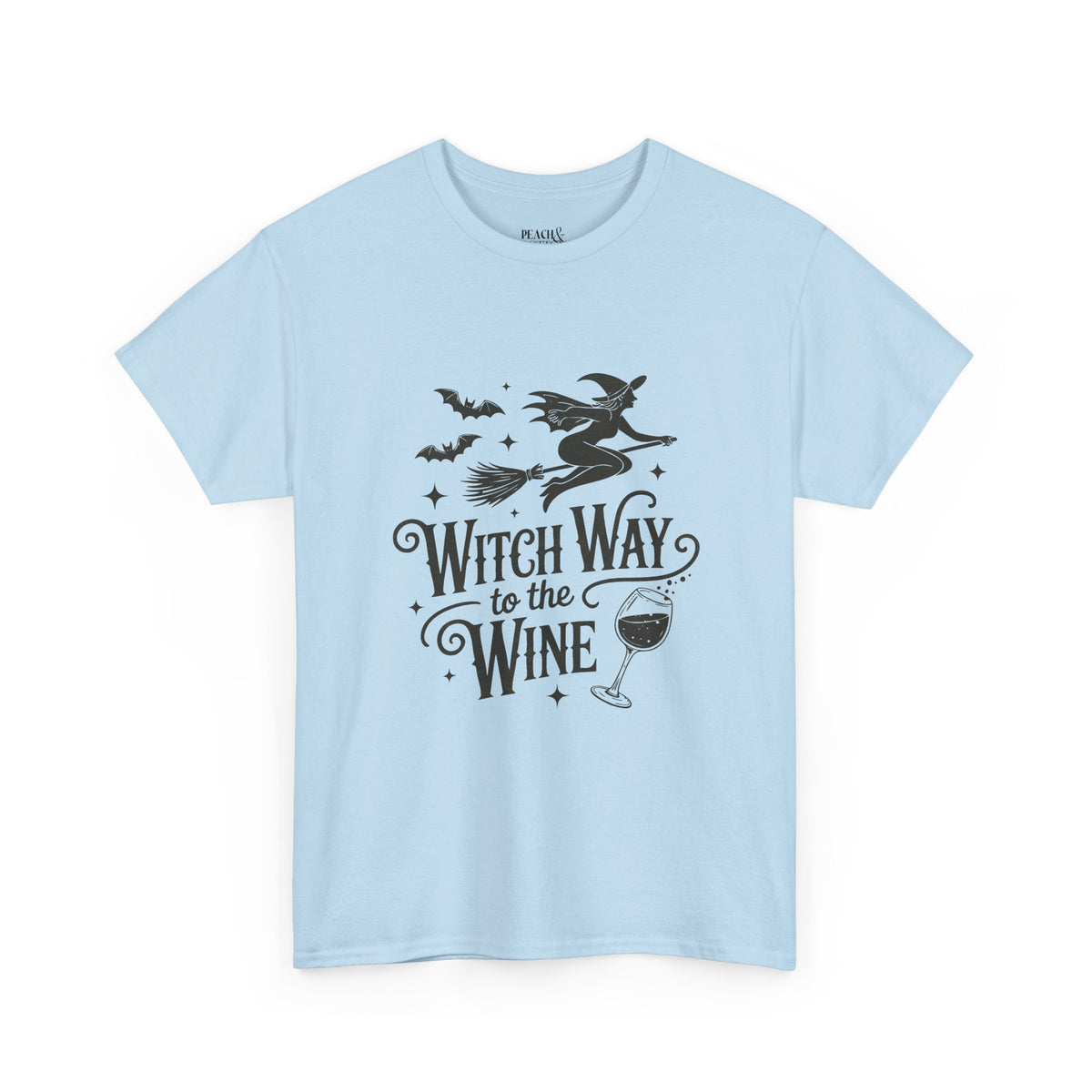 Witch Way To The Wine | Halloween | T-Shirt