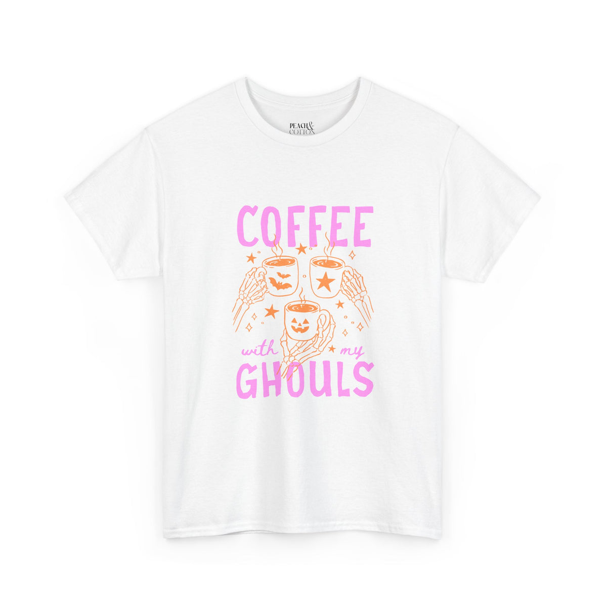Coffee With The Ghouls | Halloween Coffee | T-Shirt