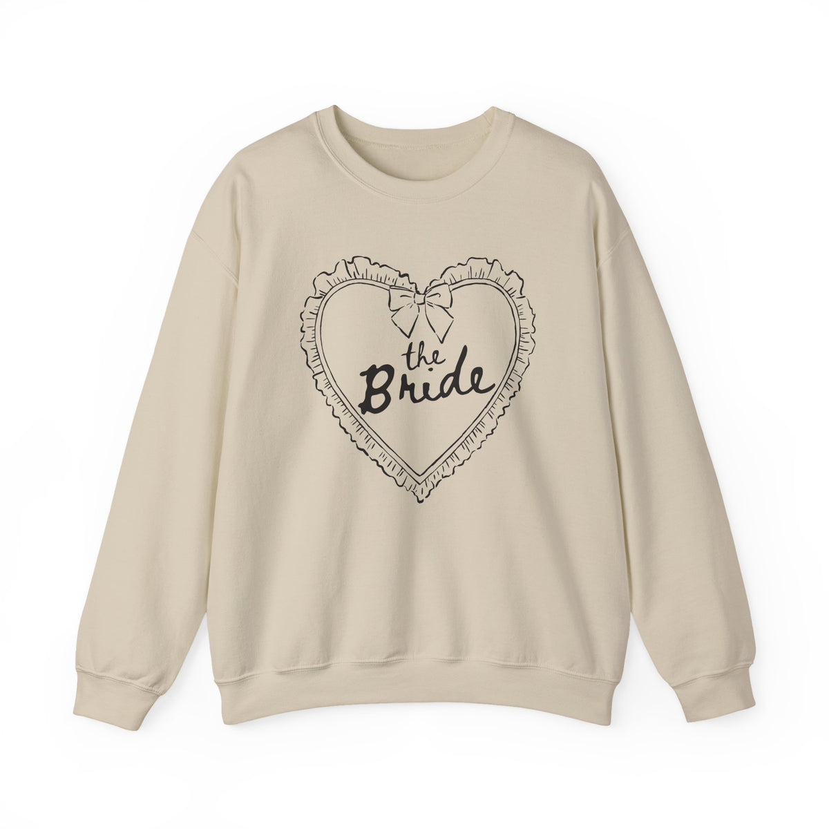 Heart | The Bride | Bachelorette | Crewneck