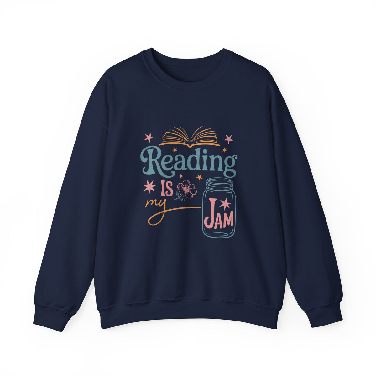 Reading Is My Jam | Book Lover | Crewneck