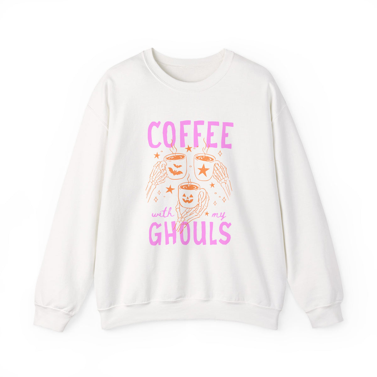 Coffee With The Ghouls | Halloween Coffee | Crewneck