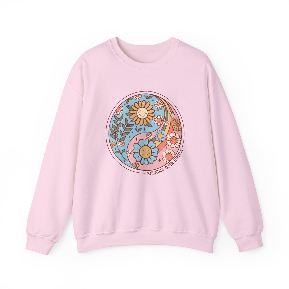 Balance Over Hustle | Boho | Crewneck