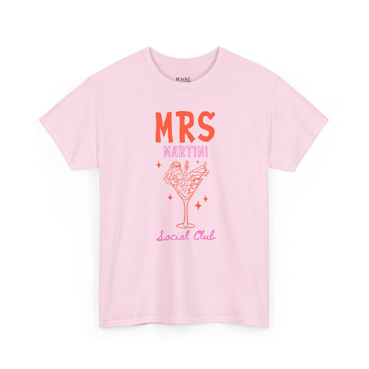 Mrs Martini | The Bride | Bachelorette | T-Shirt