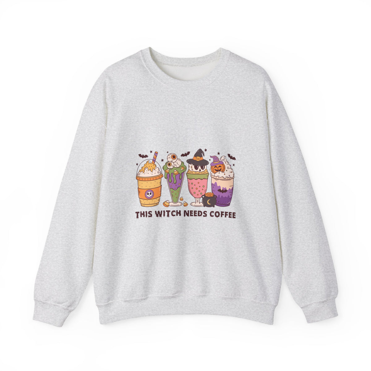 This Witch Needs Coffee | Halloween | Crewneck