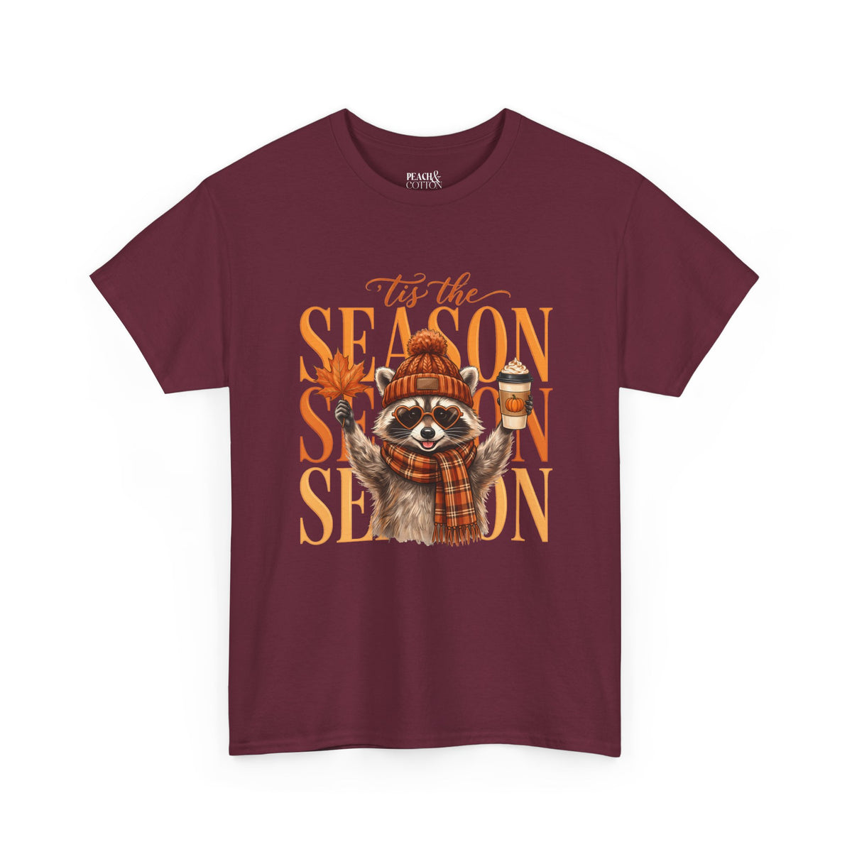 Tis The Season | Racoon | Fall | T-Shirt