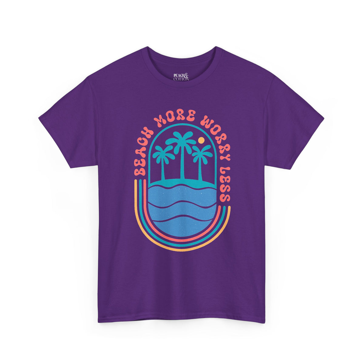 Beach More Worry Less | Summer Boho | T-Shirt