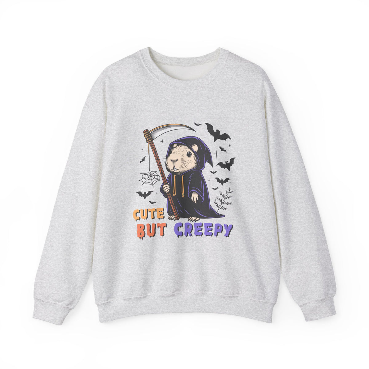 Cute But Creepy | Capybara | Halloween | Crewneck