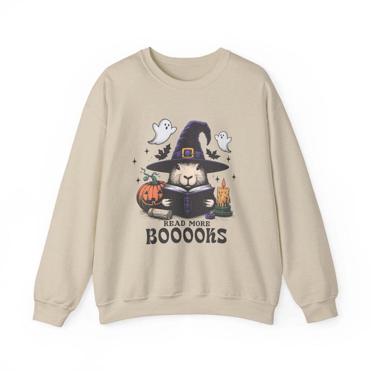 Read More Books | Capybara | Halloween | Crewneck