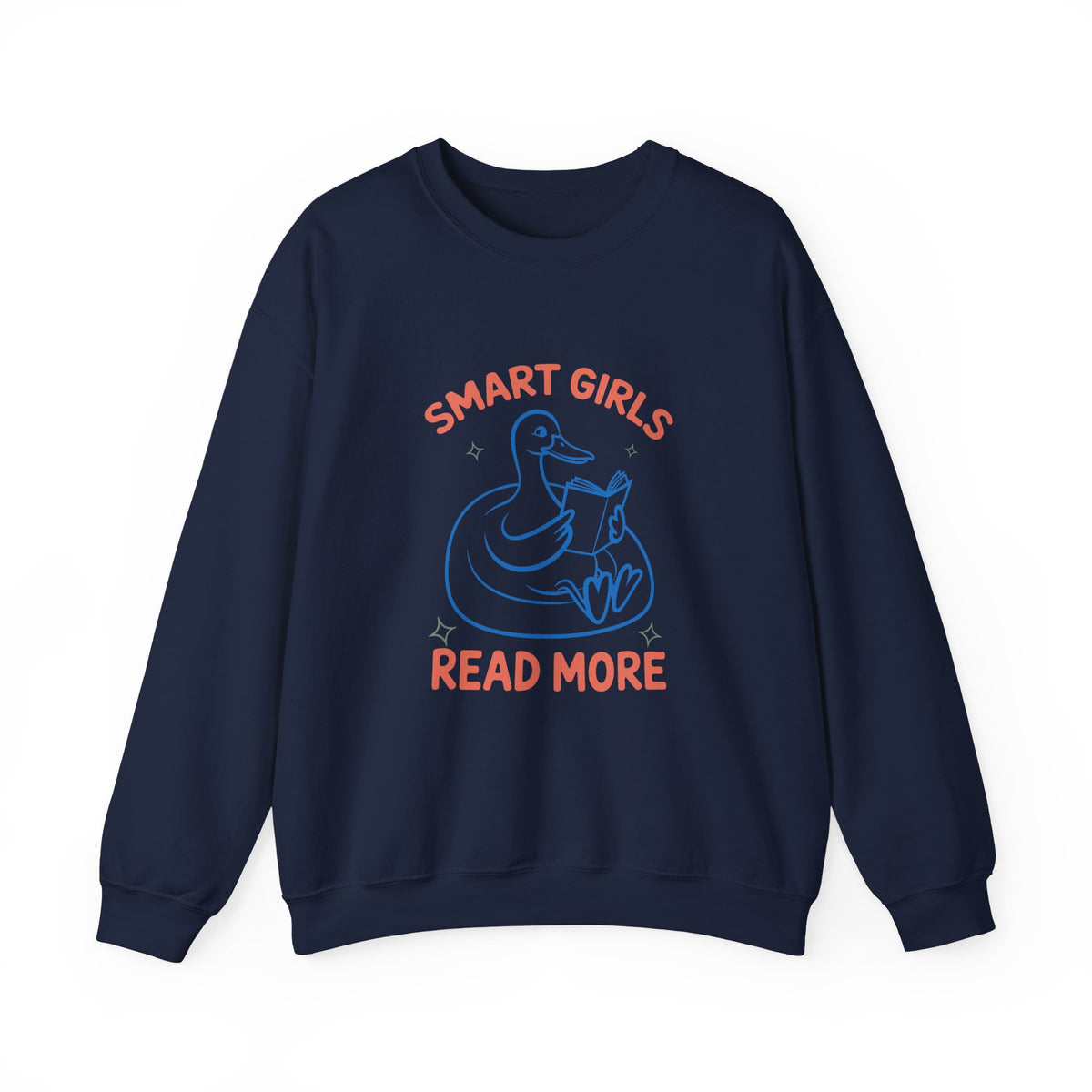 Smart Girls Read More | Book Lover | Crewneck