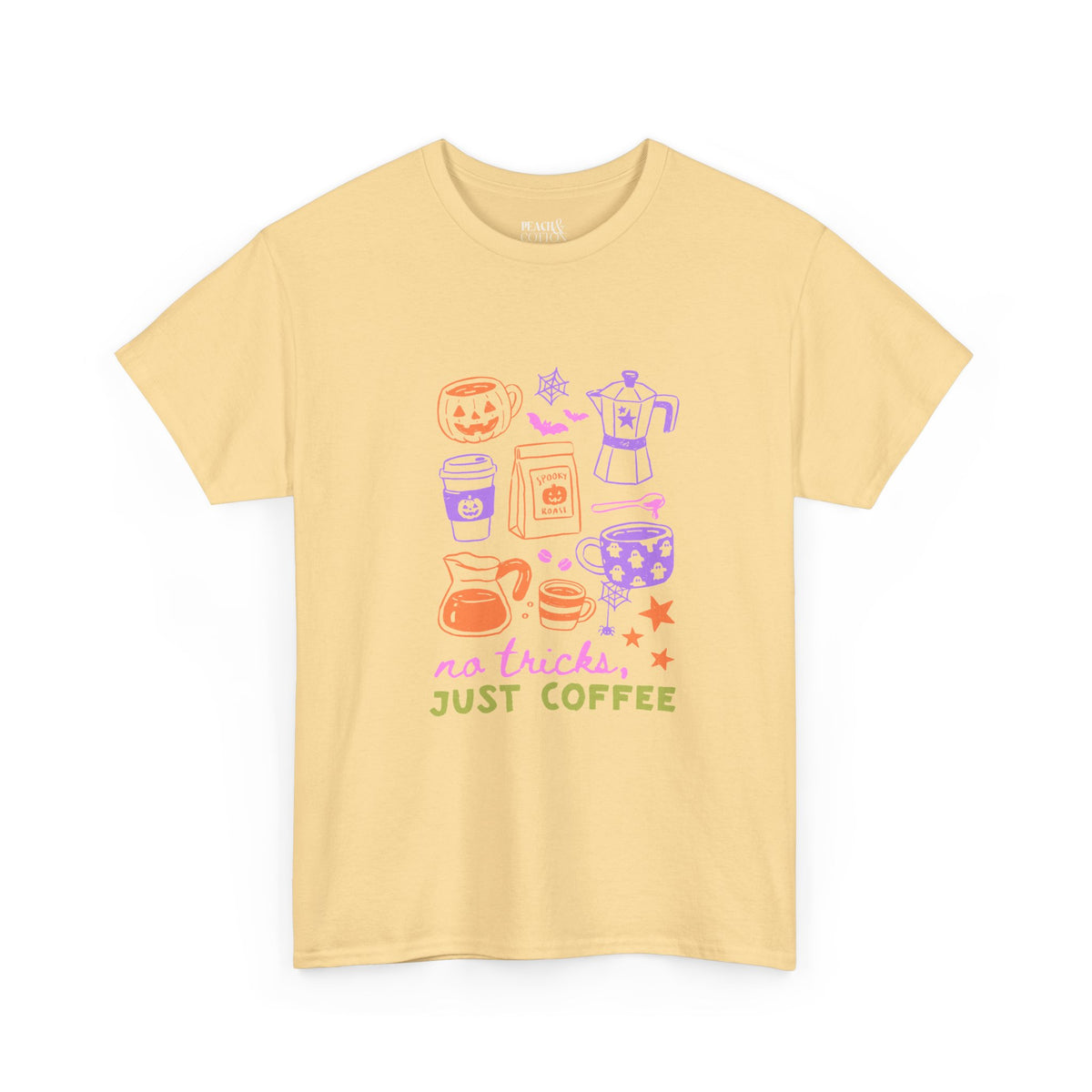 No Tricks Just Coffee | Halloween Coffee | T-Shirt