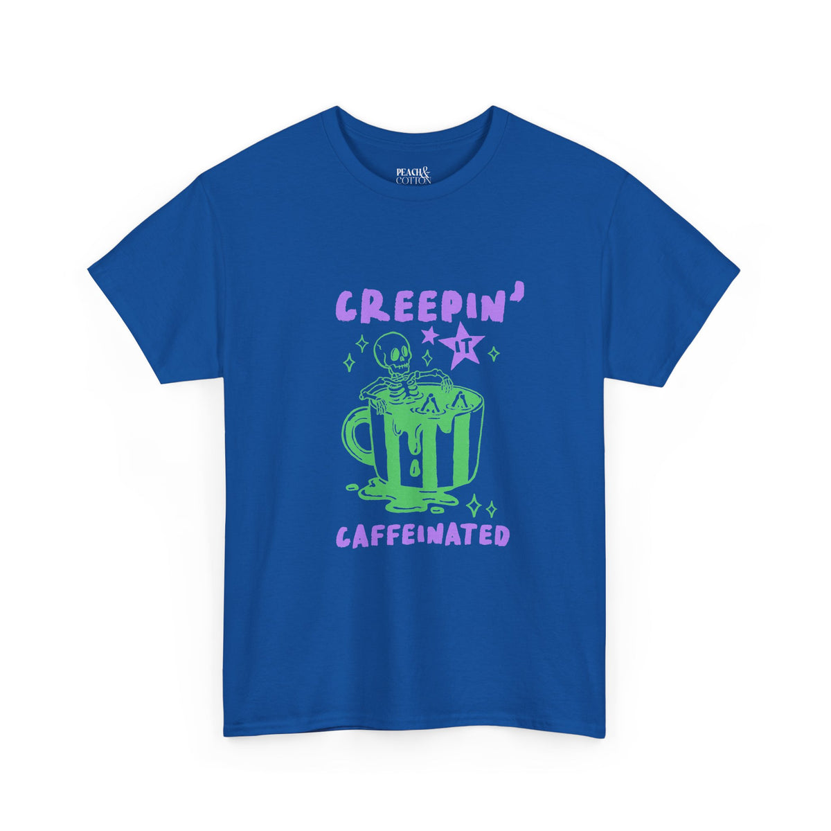 Creepin It Caffeinated | Halloween Coffee | T-Shirt