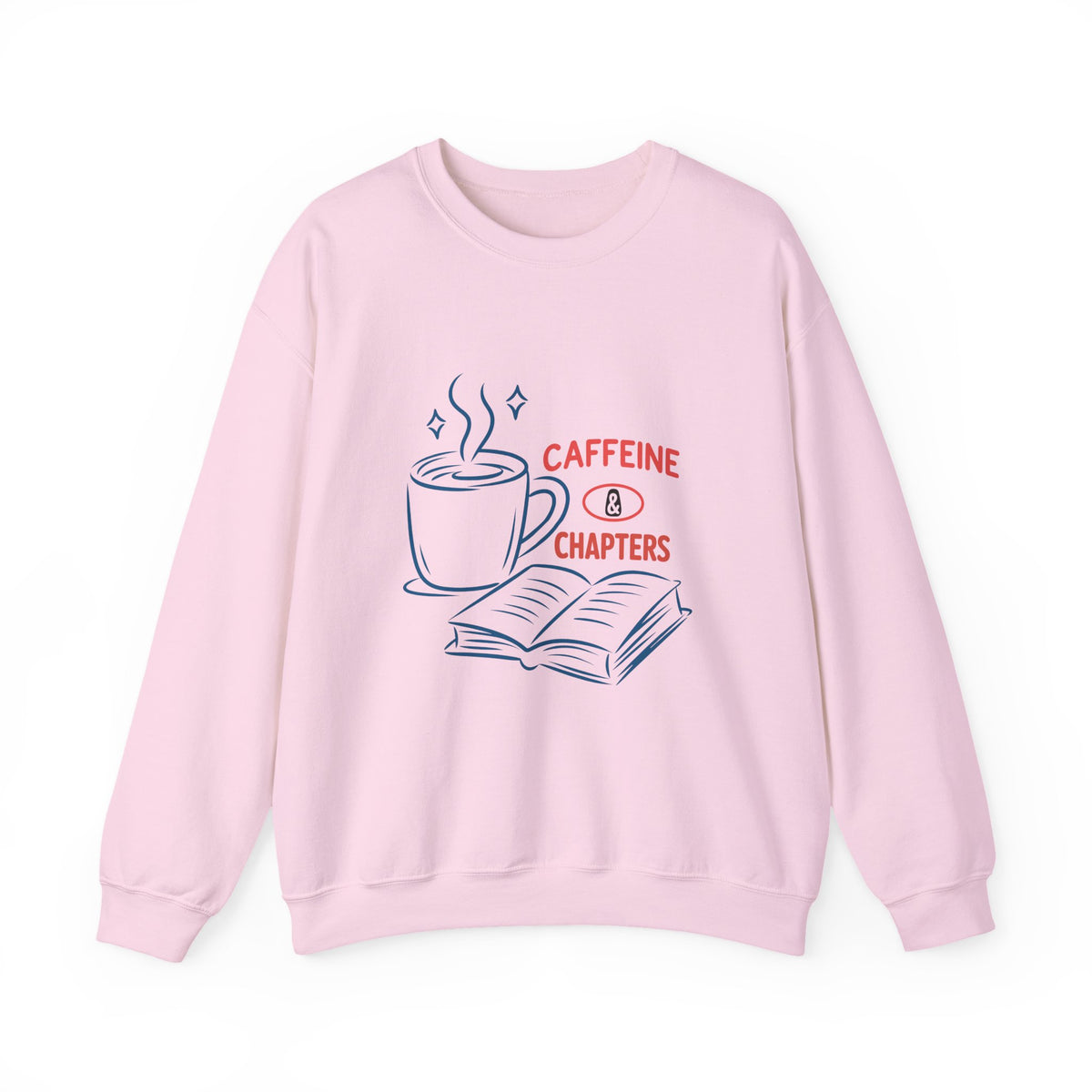 Caffeine & Chapters | Book Lover | Crewneck