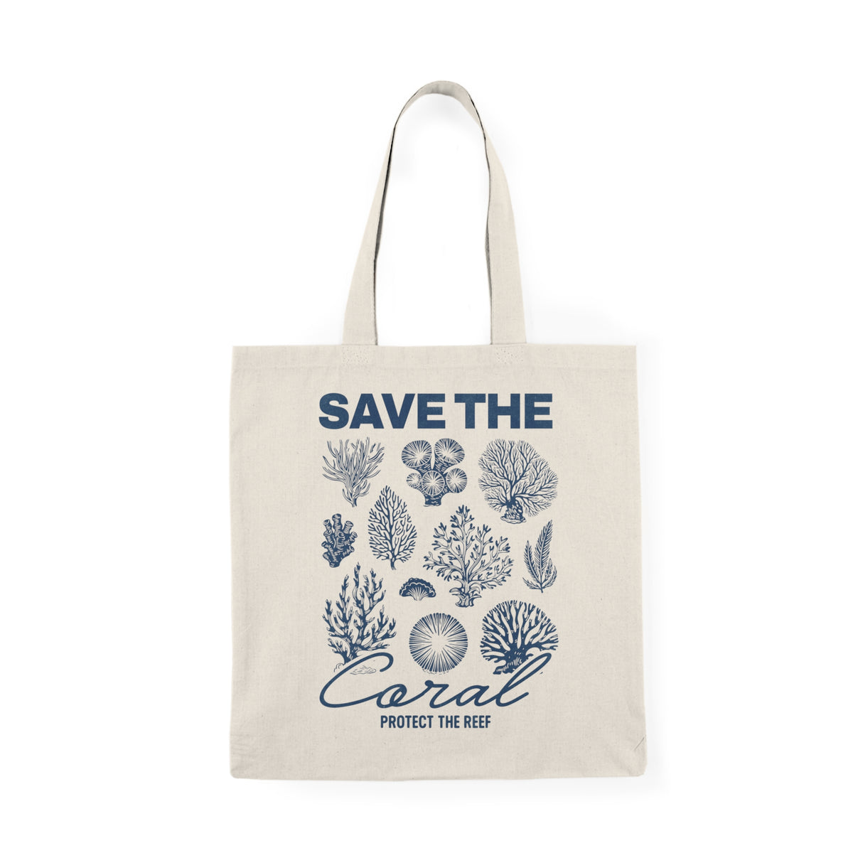 Save The Coral | Save The Ocean | Summer | Tote Bag