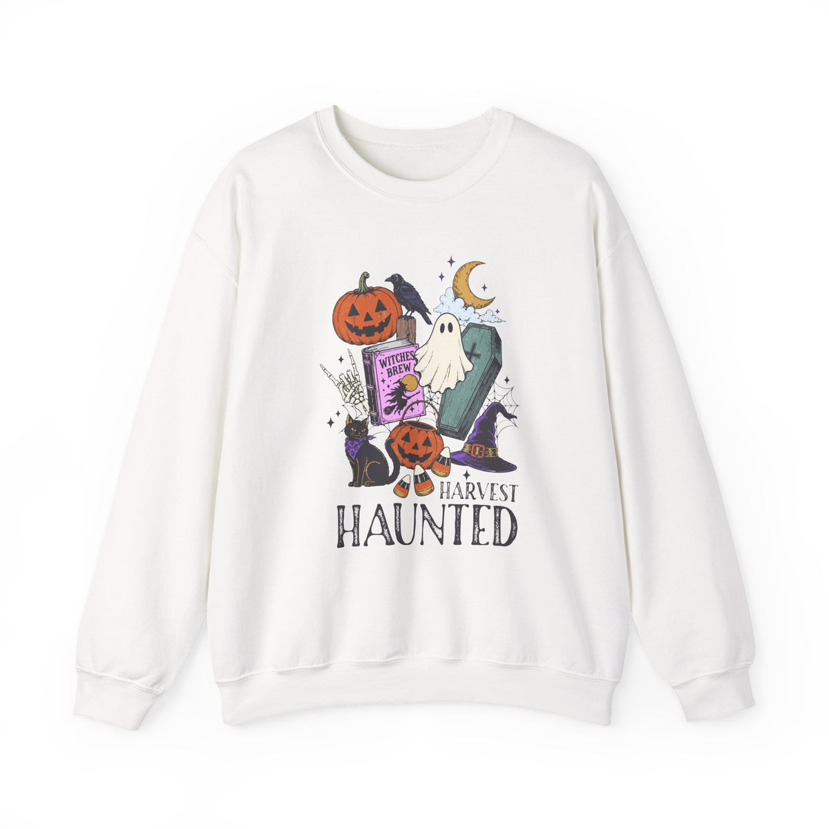 Harvest Haunted | Halloween | Crewneck