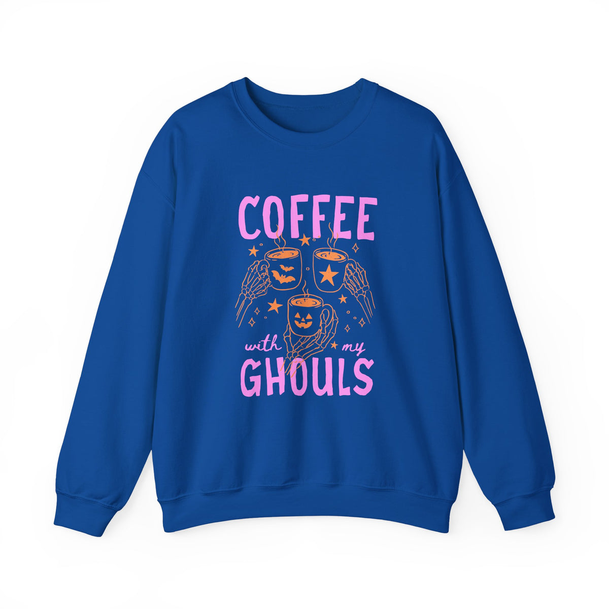 Coffee With The Ghouls | Halloween Coffee | Crewneck
