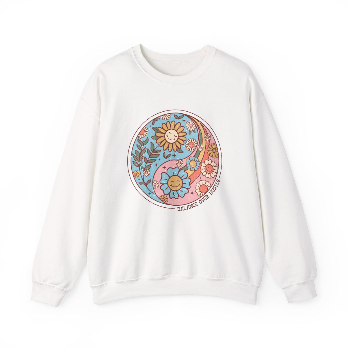 Balance Over Hustle | Boho | Crewneck
